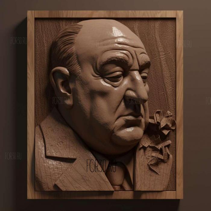 tony soprano 1 stl model for CNC